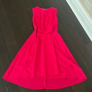 Vince Camuto Pink Sleeveless Midi Dress